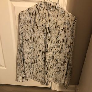 Express button down blouse